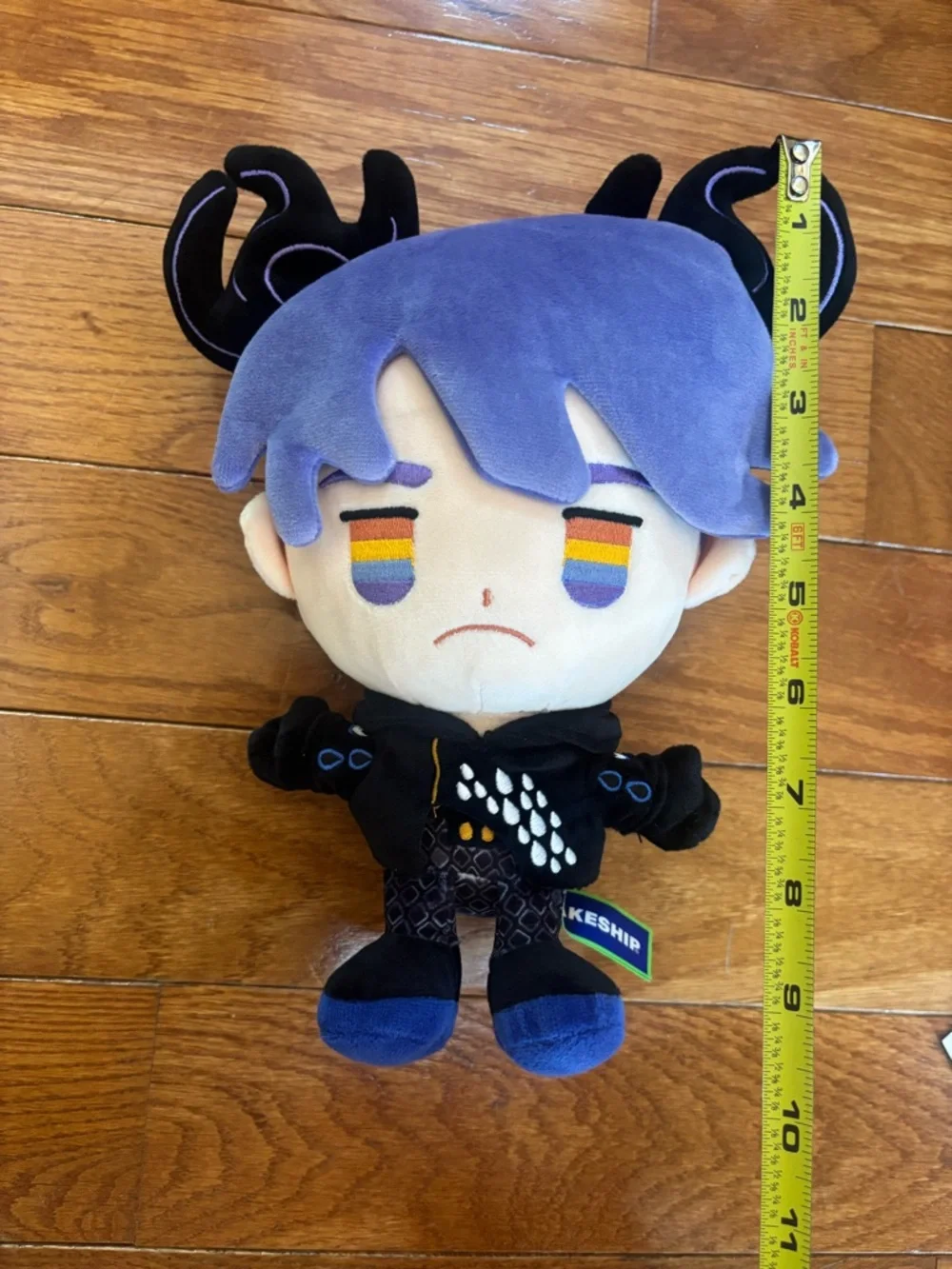 Obey Me! Leviathan V2 Makeship Limited Plushie-Brand new with tag-Only 837 made - Picture 5 of 16